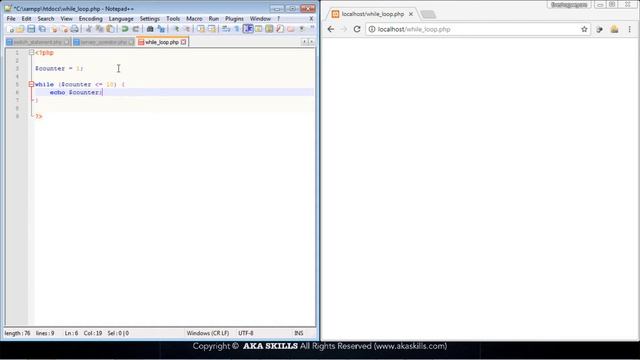 29 PHP Tutorial WHILE loop in PHP смотреть онлайн