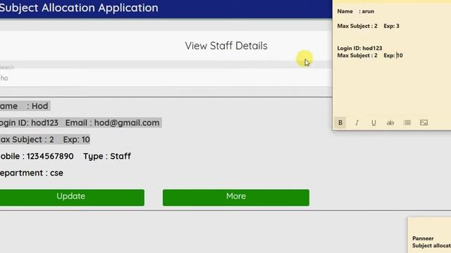 Subject Allocation Management System in [Android & PHP] смотреть онлайн