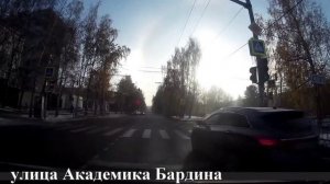 Едем по Екатеринбургу, конец октября 2023