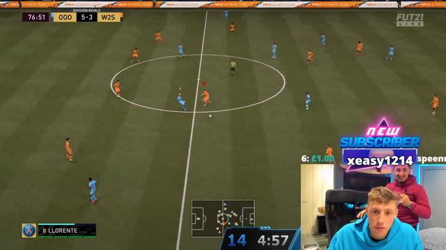 Harry W2S Breaks Controller Live On Twitch Stream W/AnesonGIB (FIFA Rage)