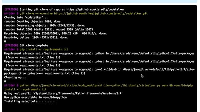 Strider git clone смотреть онлайн
