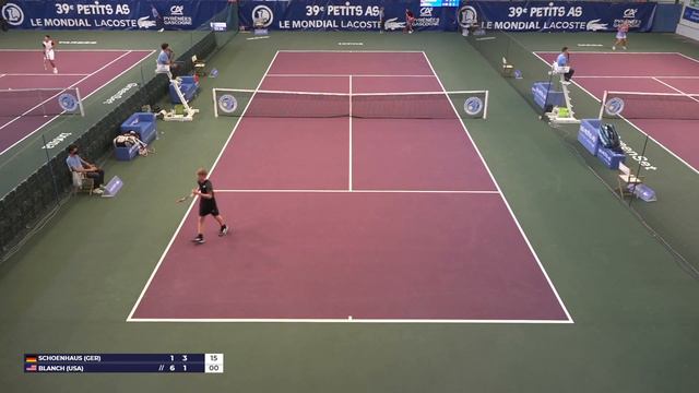 Les Petits As 2021 | Boys Quaterfinals | Darwin Blanch vs. Max Schoenhaus смотреть онлайн