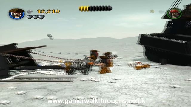 Lego Pirates walkthrough - Davy Jones' Locker [1/2] смотреть онлайн