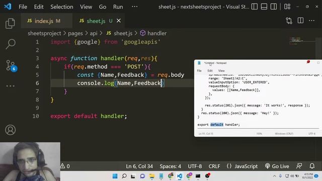 Next.js Project to Save HTML5 Form Data to Google Sheets API Using react-hook-form Library смотреть онлайн