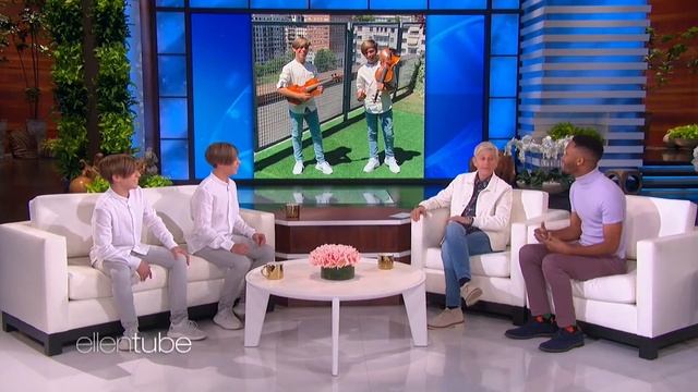 Mirko e Valerio Pay Tribute to The Ellen DeGeneres Show on New Album смотреть онлайн