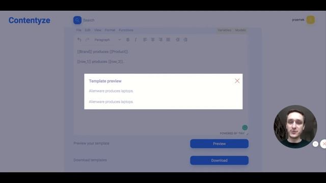 Templates for Text Generation in Contentyze смотреть онлайн