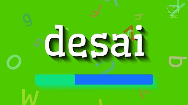 HOW TO SAY DESAI? #desai смотреть онлайн