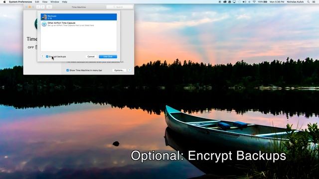 Backup A Mac Using Time Machine