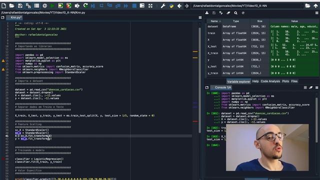 K-Nearest Neighbour - Prática em Python смотреть онлайн