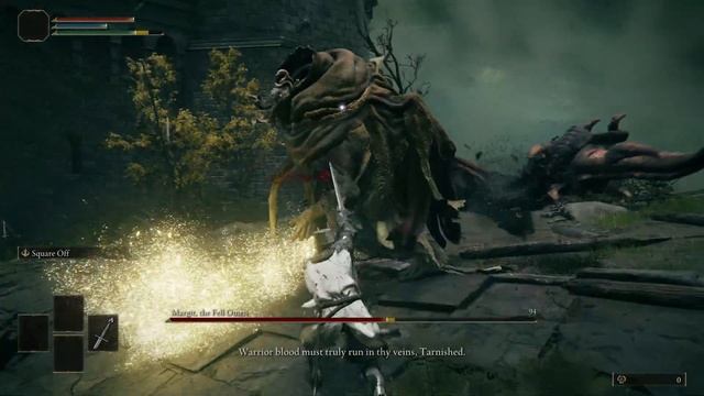 Elden Ring: Templar Knight Crusader vs Margit the Fell Omen смотреть онлайн