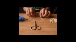 как сделать дом из зубочисток 1 часть