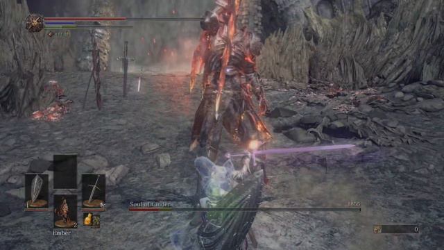 DARK SOULS III - Lord of Cinder - Claymore quick kill смотреть онлайн