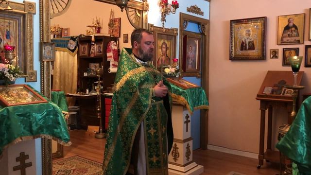 Евангелие и проповедь в день прп.Серафима Саровского | Gospel and Sermon, St.Seraphim's of Sarov da смотреть онлайн