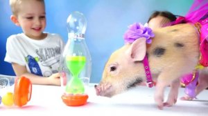 Обычная Еда против Мармелада Челлендж! Мама ПЛАЧЕТ! Real Food vs Gummy Food - Candy Challenge