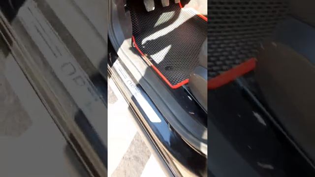 Opel Astra J с нашими EVA ковриками с бортами. FOR_AUTO_KZN