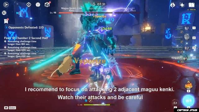 New 3.4 Abyss - F2P Ayaka Freeze & Raiden National Destroy Spiral Abyss Floor 12 - Genshin Impact смотреть онлайн