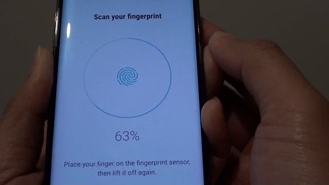 Samsung Galaxy S8: How to Setup Fingerprint Scanner for Lock Screen смотреть онлайн