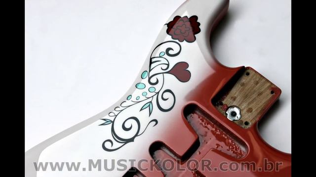 Jimi Hendrix Fender Monterey Pop Stratocaster - Music Kolor® смотреть онлайн
