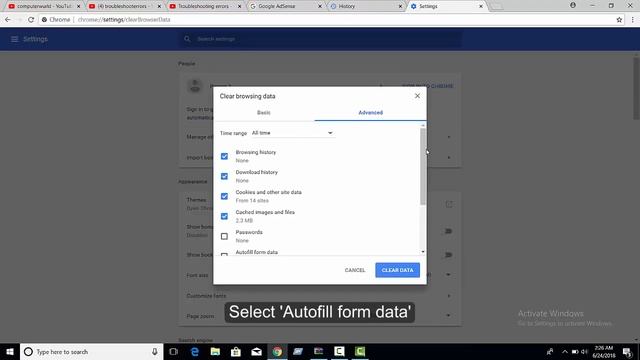 How to remove old login details autofill form data email suggestions sign in to google account смотреть онлайн