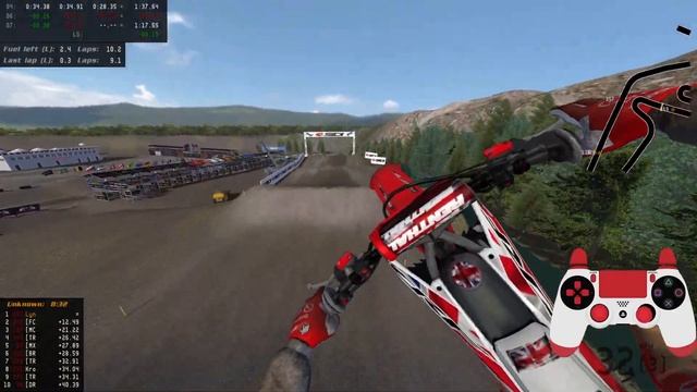 MX Bikes PRO Race Onboard - RED PLATE BABY! - European Masters Round 1 Moto 2