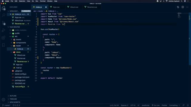 Walkthrough: Using the Vue Router смотреть онлайн