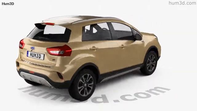 Geely Vision X3 2017 3D model by Hum3D.com смотреть онлайн
