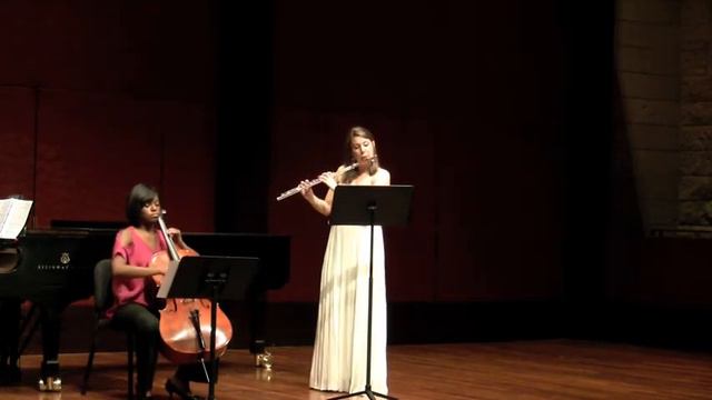 Louise Farrenc: Trio for Flute, Cello, and Piano III. Scherzo смотреть онлайн