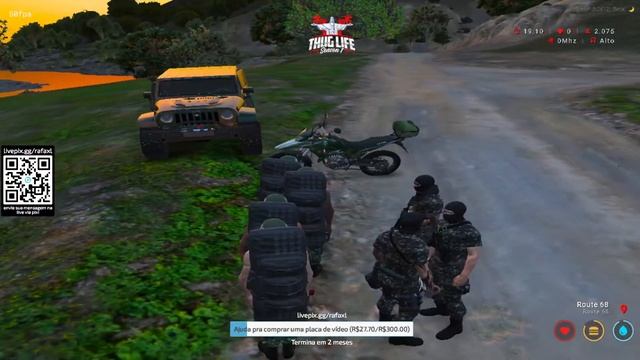 THUG LIFE RJ ? OPERAÇÃO DO EXÉRCITO BRASILEIRO | GTA RP AO VIVO ? смотреть онлайн