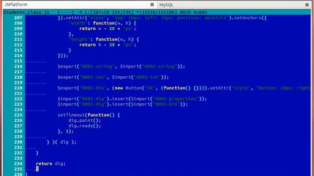 JSPlatform - Creating an application from the scratch (4x fast motion) смотреть онлайн