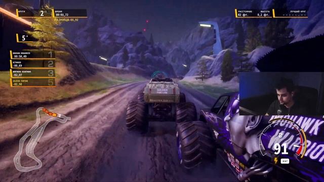 Monster Jam Steel Titans 2 - Брутальные Гонки на Монстрах | Стрим-обзор смотреть онлайн
