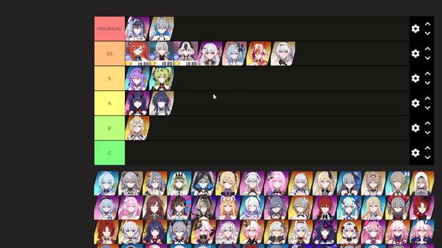 Tier List V7.3 + Recomendación | Honkai Impact 3rd