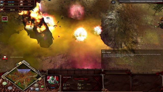 Warhammer 40k: Soulstorm Ultimate Apocalypse mod Tyranids gameplay PC 1080p смотреть онлайн