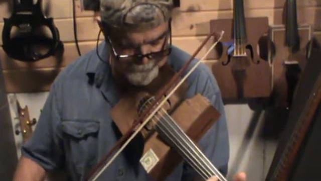 Farewell Trion on 5 string Cigar Box Fiddle смотреть онлайн