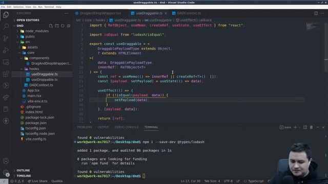DND на React (пятничный стрим) смотреть онлайн