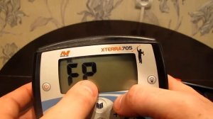 Настройка металлоискателя Minelab x-terra 705. Сброс на заводские настройки. Устранение глюков