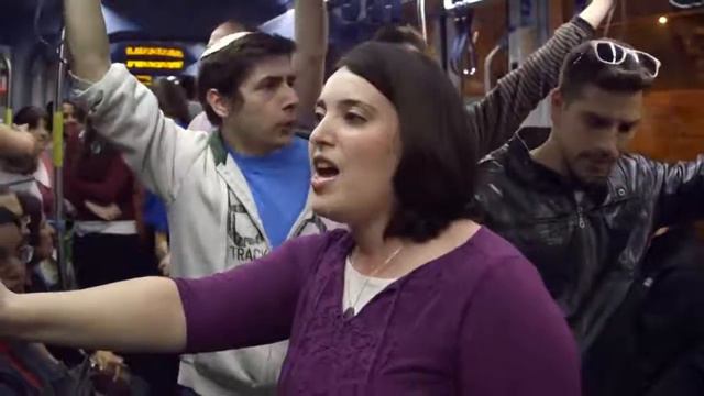 Flashmob in Israel - Hatikva ( Флешмоб в Израиле - Атиква) смотреть онлайн