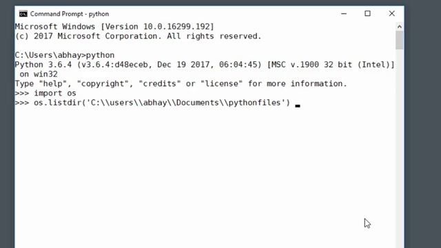 Programming in Python Part 18 (OS module) смотреть онлайн