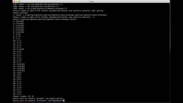 Generate Maven Archetype for Gatling смотреть онлайн