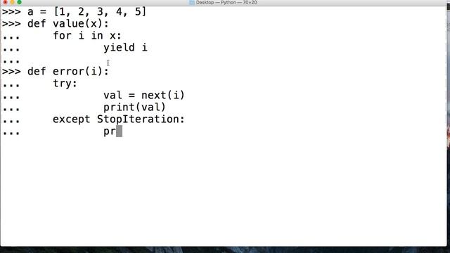 Python 3 Tutorial: How To Handle StopIteration Exception смотреть онлайн
