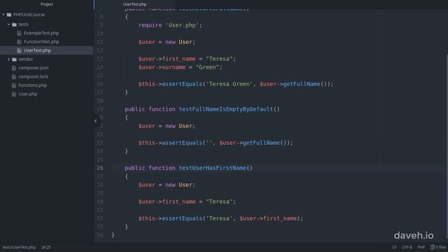 How to name test methods in PHPUnit смотреть онлайн