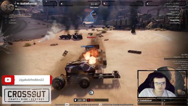 Rediffusion #Twitch Crossout #1 ( @jgalodefreddon22 ) смотреть онлайн