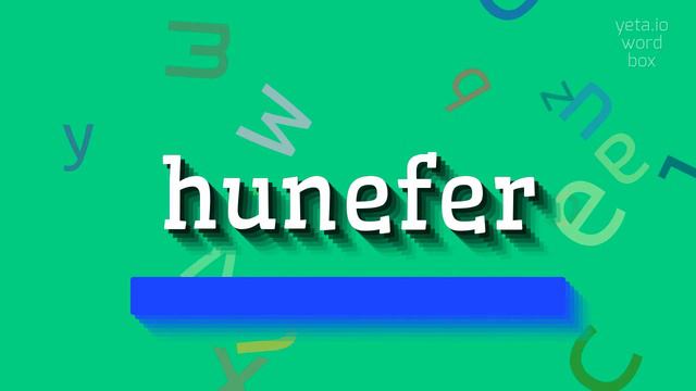 How to say "hunefer"! (High Quality Voices) смотреть онлайн