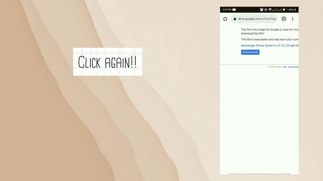 How to have a ios/iPhone Messenger On Android | tutorial video смотреть онлайн