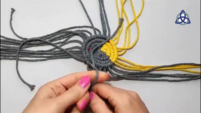 DIY Round Macrame Table Coaster Table Decoration Ideas_[360p] смотреть онлайн