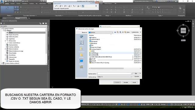 Cargar cartera de topografía AutoCAD Civil 3D 2010-2020 смотреть онлайн