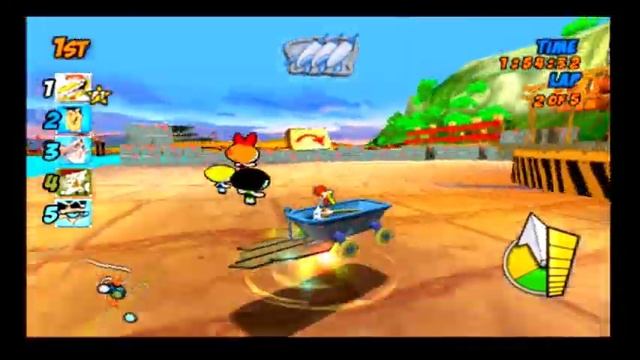 Cartoon Network Racing PS2 Playthrough Part 14 смотреть онлайн