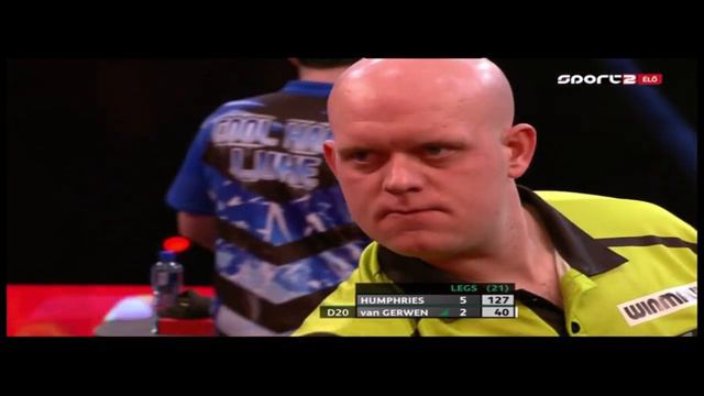 25) Luke Humphries vs Michael van Gerwen 2021 UK Open 2021.03.07 Elődöntő Semi-final смотреть онлайн