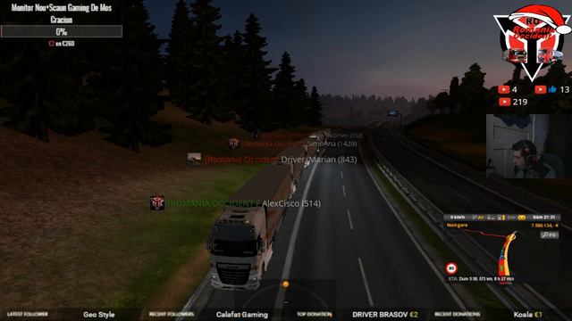 🔴 LIVE || | ETS 2 Primul  Convoi Oficial Romania Occident Pe Zapada  |  {LIVE # 47}