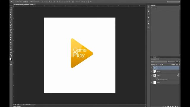 Создание логотипа,(logo), в Adobe Photoshop.#2 смотреть онлайн