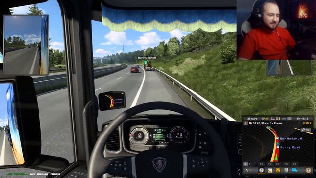 EURO TRUCK SIMULATOR 2 | КОНВОЙ!🔴 смотреть онлайн